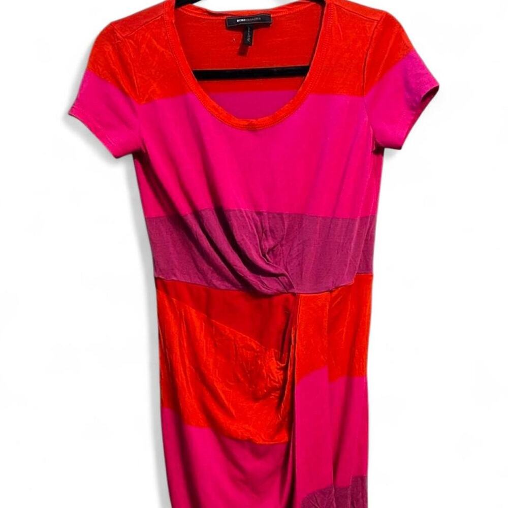Y2k bcbgmaxazria pink and orange